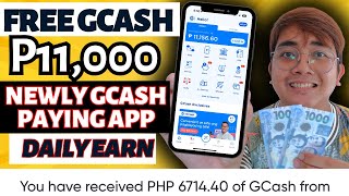 FREE GCASH P11000 RECIEVED AGAD SA BAGONG APPLICATION SA GCASH GAMES 2024 LIVE WITHDRAWAL AND GCASH [upl. by Kcinomod]