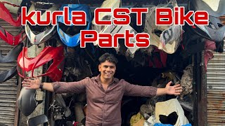 Kurla cst market  Kurla cst Market Mumbai  kurla cst road bike parts  Kurla cst bike market [upl. by Ocirred]