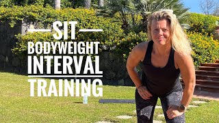 SIT Bodyweight interval training Workout by AC [upl. by Lamp465]