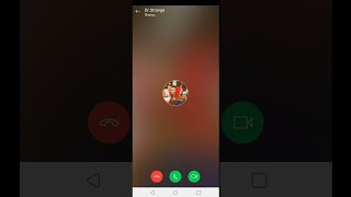 Microsoft Kaizala incoming call amp outgoing call ringtone Screen Video [upl. by Ori]