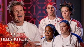 Chef Ramsay Shocks with a Double Elimination  Hells Kitchen [upl. by Nyroc]