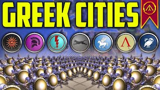 Greek Cities Mod  AI Only CHAOS [upl. by Sinegra]