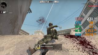 AMD Radeon RX 560  AMD Athlon 200GE  CSGO FPS Test Dust 2 Default [upl. by Goulette567]