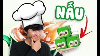 CÁCH TỰ LÀM MILO CUBE  NẤU KẸO MILO  WOOSSI IN THE KITCHEN [upl. by Nigle743]