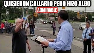 Hombre intenta callar a Predicador y sucede algo admirable  Testimonios Cristianos Impactantes [upl. by Eillac588]