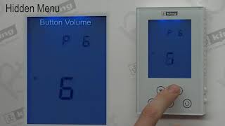 F902GFCI Floor Heating Thermostat Hidden Menu Settings [upl. by Nuhsed10]