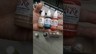 Hiro Paints waterbased acrylic paint set thank you very much for sending these paints 🧿🖌️ [upl. by Anil]