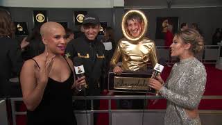 Aterciopelados Red Carpet Interview  2019 GRAMMYs [upl. by Petes203]