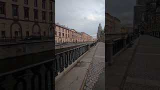 The Griboyedov Canal Embankment travel architecture goprotravel europe photography reflection [upl. by Nidak]