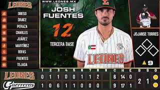 En vivo🔴 RADIO DIGITALGuerreros de Oaxaca vs Leones de Yucatán  Juego 5  LMB [upl. by Bohon248]