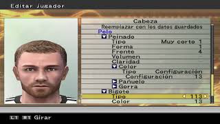 Alexis Mac Allister Face PES 6 con editor interno [upl. by Cotsen]