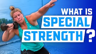 Special Strength For Shot Put and Discus  Why EVERY THROWER Needs It [upl. by Ravahs]