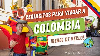 Requisitos para VIAJAR a COLOMBIA desde México [upl. by Einram]