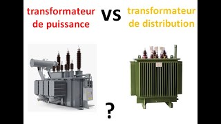 différences entre transformateur de puissance et transformateur de distribution [upl. by Dode618]