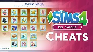 The Sims 4 Get Famous New Cheats and How To Use Them [upl. by Survance972]