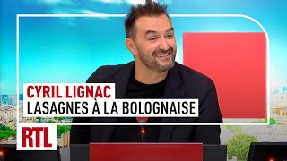 Recette  quotLasagnes à la bolognaisequot par Cyril Lignac [upl. by Lyj365]