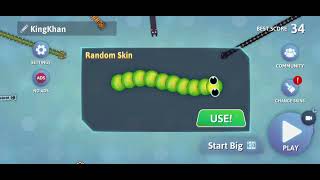 Today Game Episode 12  Snake Game  Play Snake  Snakegame  Slither Snake  ME King Khan Internet [upl. by Eliseo]