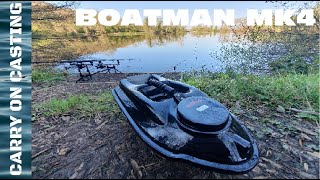 BOATMAN MK4 BAIT BOAT boatman baitboat fishing [upl. by Alegnatal764]