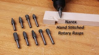 Narex Hand Stitched Rotary Rasp [upl. by Chlori]