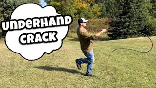 Underhand Crack Whip Crack Tutorial [upl. by Edric]