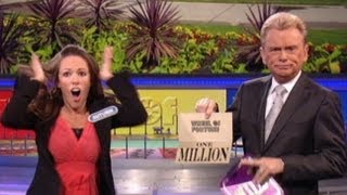 Woman Beats Tough Wheel of Fortune Odds Wins Million Dollars [upl. by Neltiac]