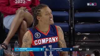 2024 BIG3 Week 1  Power vs 3s Company  Glen Rice Jr takes on Michael Beasley amp Mario Chalmers [upl. by Robena938]