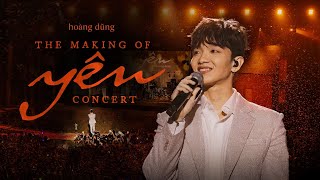 Hoàng Dũng  The Making of Yên Concert Short Documentary Film [upl. by Lowney]