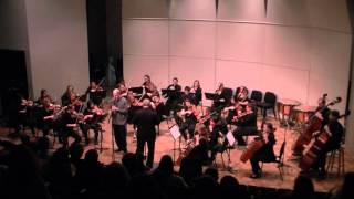 Clarinet Concerto Op 57  Carl Nielsen  ISU Chamber Orchestra [upl. by Amikehs]