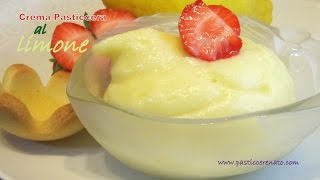 Crema pasticcera al limone [upl. by Naveb]