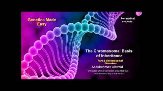 33 Chromosomal Basics of Genetics Introduction to Chromosomal Disorders polyploidy amp aneuploidy [upl. by Maryl428]