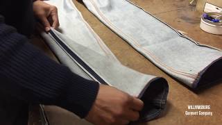 How to Taper Jeans Professionally [upl. by Phoebe]