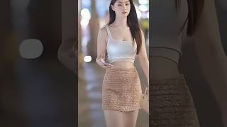 Korean street fashion  Beautiful girl beautiful shortsfeed koreanstreetfashion koreanbeautytips [upl. by Nayek]