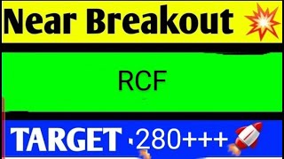 RCF SHARE LATEST NEWS TODAYRCF SHARE ANALYSISRCF SHARE TARGETRCF SHARE LATEST NEWS RCF SHARE [upl. by Pincas]