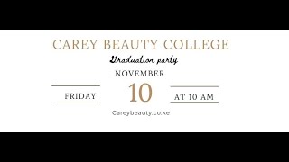 CAREY BEAUTY COLLEGE GRADUATION CEREMONY  Where Passion meets Career [upl. by Cristina]