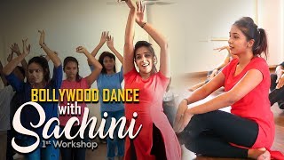 1st Bollywood Dance Workshop  Sachini Nipunsala [upl. by Naenej]