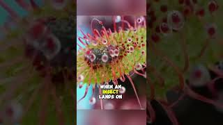 A fly was caught by a Drosera plant  shorts plants [upl. by Roth]