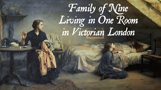 Family of 9 Living in 1 Room in 1850s Victorian London Overcrowded and Hungry in the 19th Century [upl. by Rancell381]