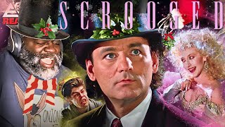 SCROOGED 1988  FIRST TIME WATCHING  MOVIE REACTION [upl. by Doownel]