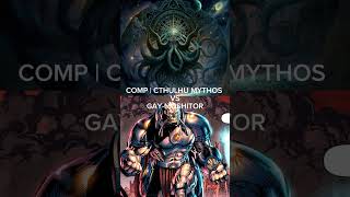 CTHULHU MYTHOS VS ANTIMONITOR  CRY SCPAtomSolosDtAndCmAtSameTime dc dccomics cthulhumythos hplovecraft [upl. by Svoboda]