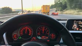 BMW 316i F30  Stage 1 Acceleration [upl. by Itsrik557]