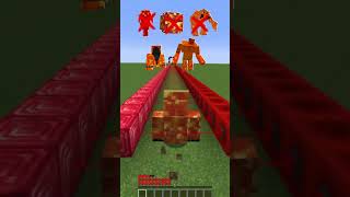 Lava Mob Test Vs Laser Damage in Minecraft shorts meme memes [upl. by Asecnarf292]