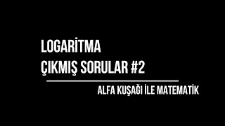 LOGARİTMA SON 10 YIL ÇIKMIŞ SORULAR 2PDFAYT MATEMATİK LOGARİTMA12SINIF MATEMATİK LOGARİTMA [upl. by Dicky]