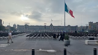 🔴YA ESTAMOS DENTRO DEL ZÓCALO MIRA COMO SE VE ANTES DEL INFORME DE AMLO [upl. by Nahoj927]