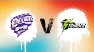 thunder vs hurricanes live match [upl. by Shere]