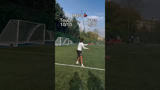 Touch challenge 🎯 soccer football shorts [upl. by Arda]