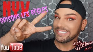 NYX  Brisons les règles  makeup hack  Wes Williams [upl. by Nehemiah223]