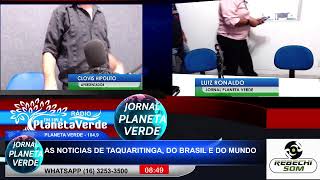 JORNAL PLANETA VERDE  AO VIVO [upl. by Eizle]