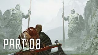 God of War Hard 100 Walkthrough 08 Veithurgard Pass [upl. by Nnainot]