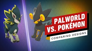 Palworld vs Pokémon Comparison Just How Similar Are the Designs [upl. by Karlie]