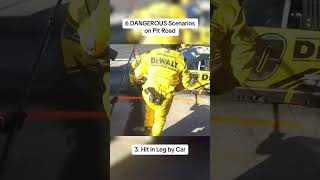 Dangerous NASCAR Pit Stops [upl. by Ahtinak235]